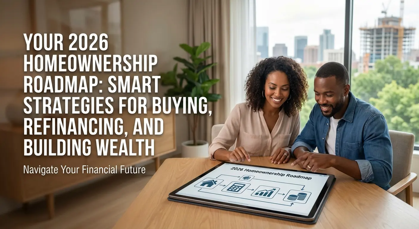 2026 homeownership roadmap illustrating smart strategies for buying, refinancing, and building wealth