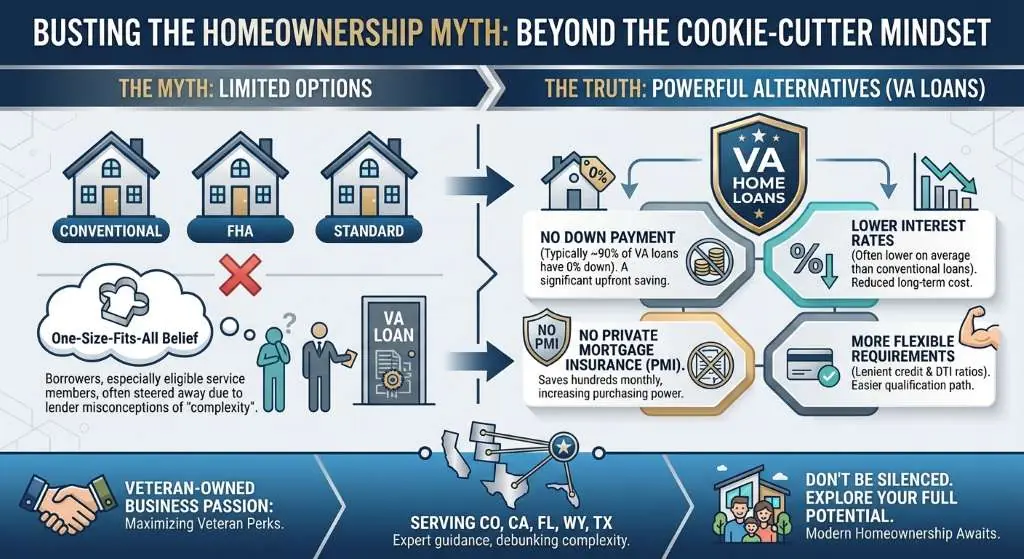 Overlooking Alternatives and Ignoring Veteran Perks