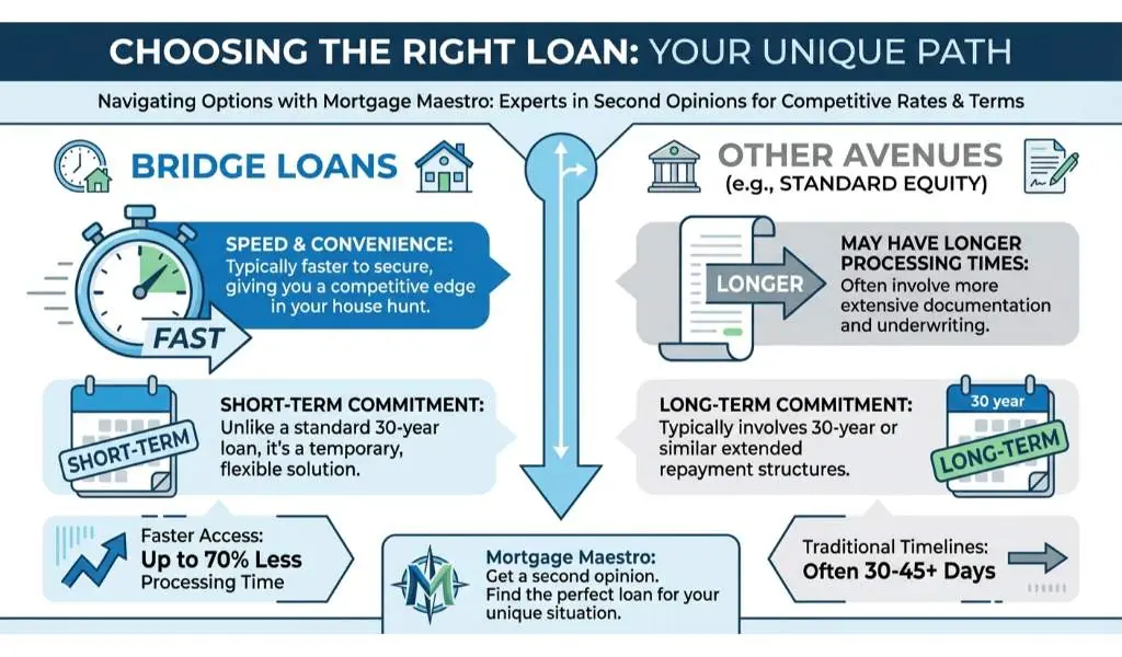 How Bridge Loans Compare to Other Financing Options
