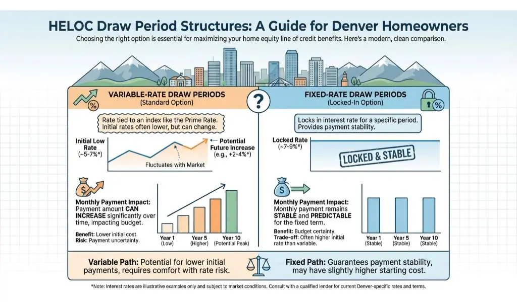Variable-Rate vs. Fixed-Rate Draw Periods: What You Need to Know