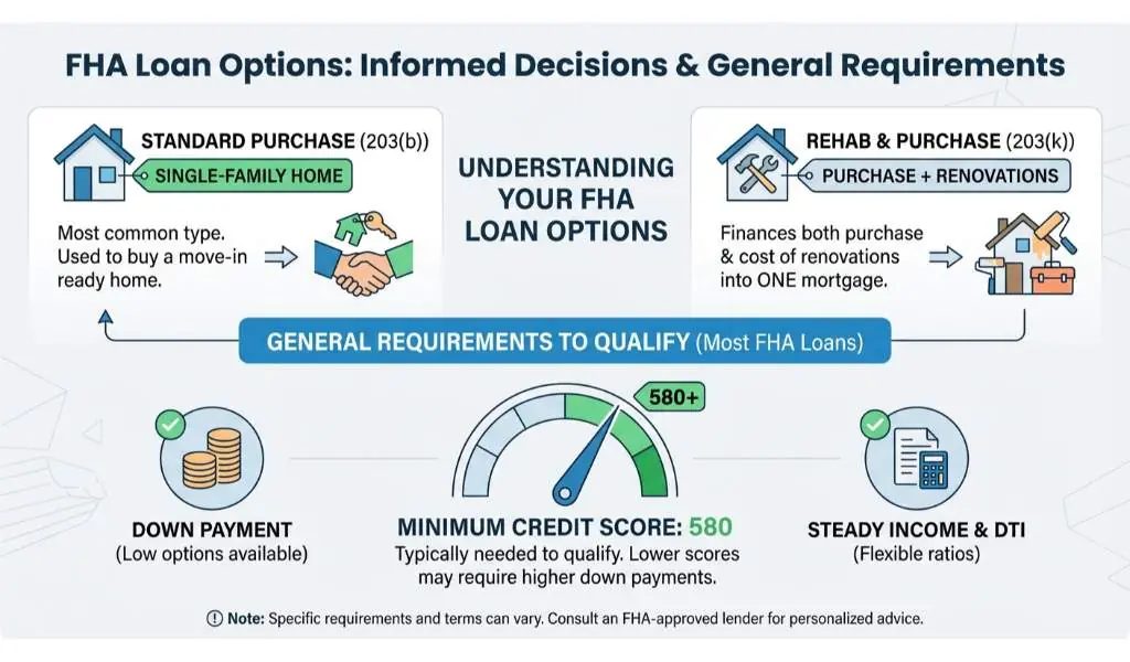 FHA Loan Options and Qualification Requirements