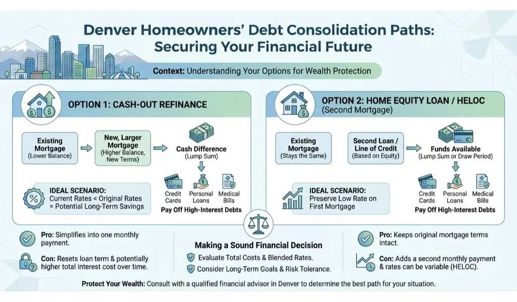 Top Debt Consolidation Options for Colorado Homeowners