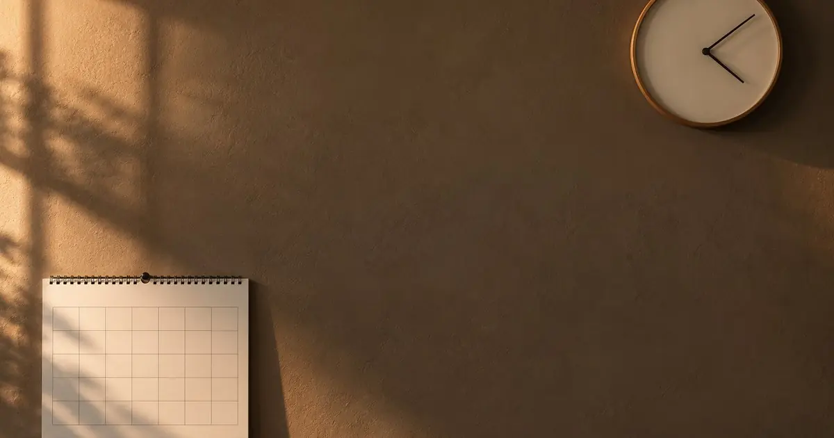 Calendar and clock showing how fast a broker can rescue a denied mortgage